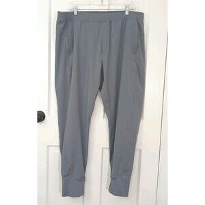 Lululemon Men's Jogger Pants Size XXL Gray Athletic Performance Stretch